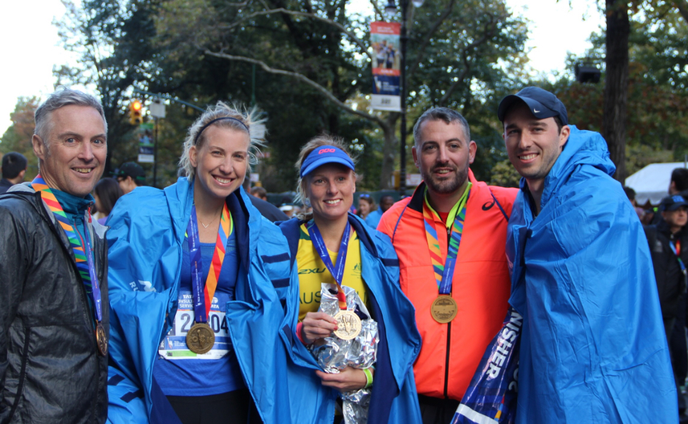 When work ignites your passion for running