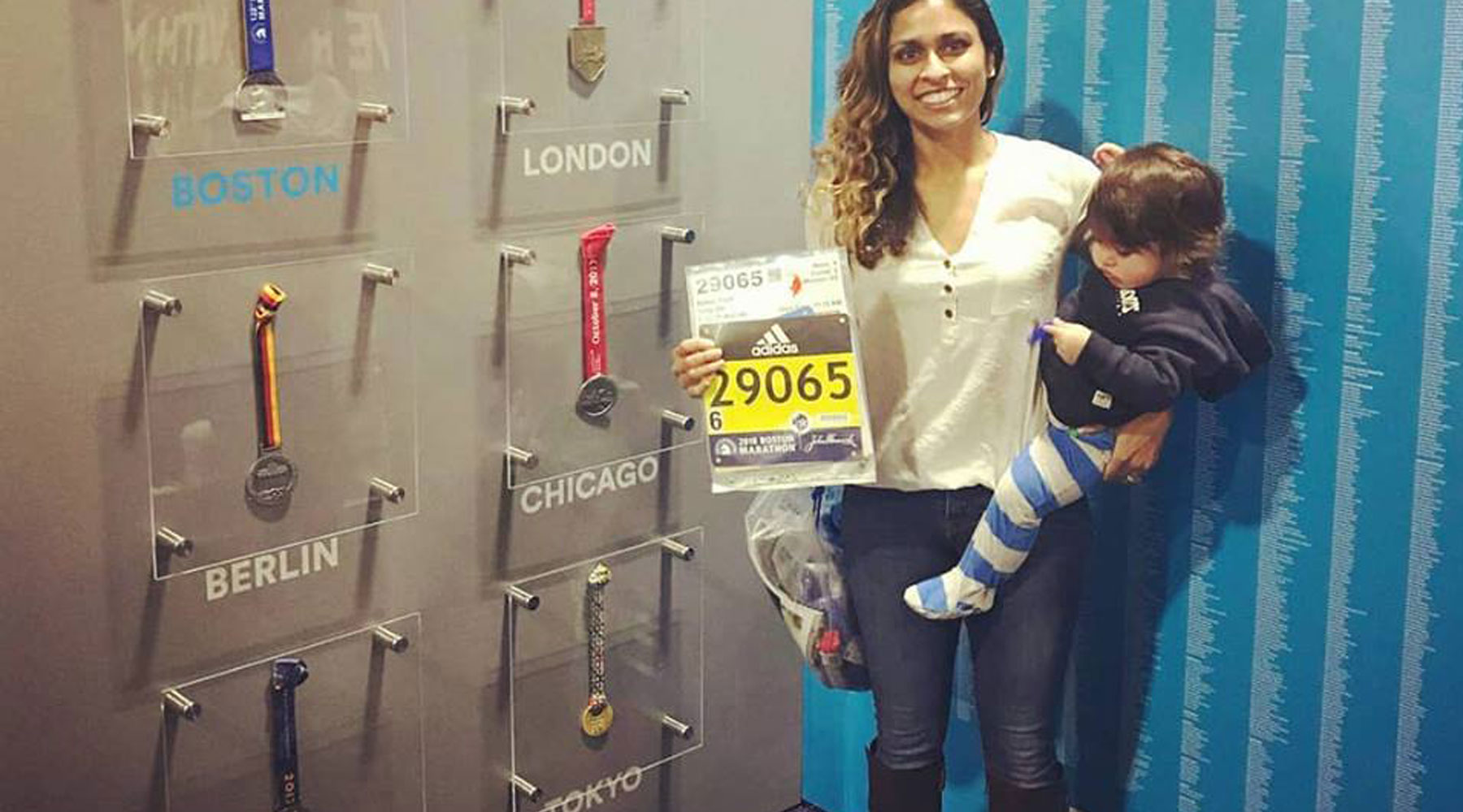 Juggling motherhood and marathons