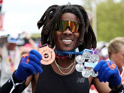 Tommie Runz - Six Star Finisher in a Single Season