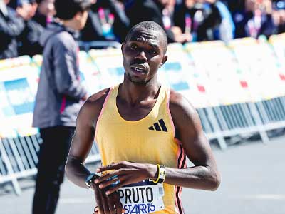 Benson Kipruto ins the 2024 Tokyo Marathon