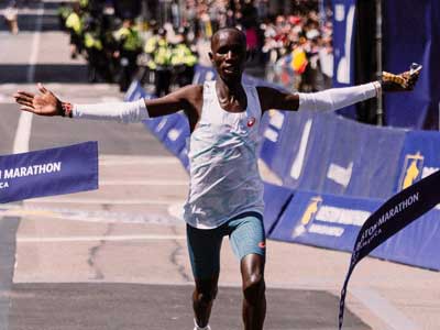 John Korir wins the 2025 Boston Marathon