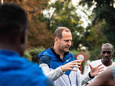 Spencer Barden; Head of Elite Athletes at London Marathon Events